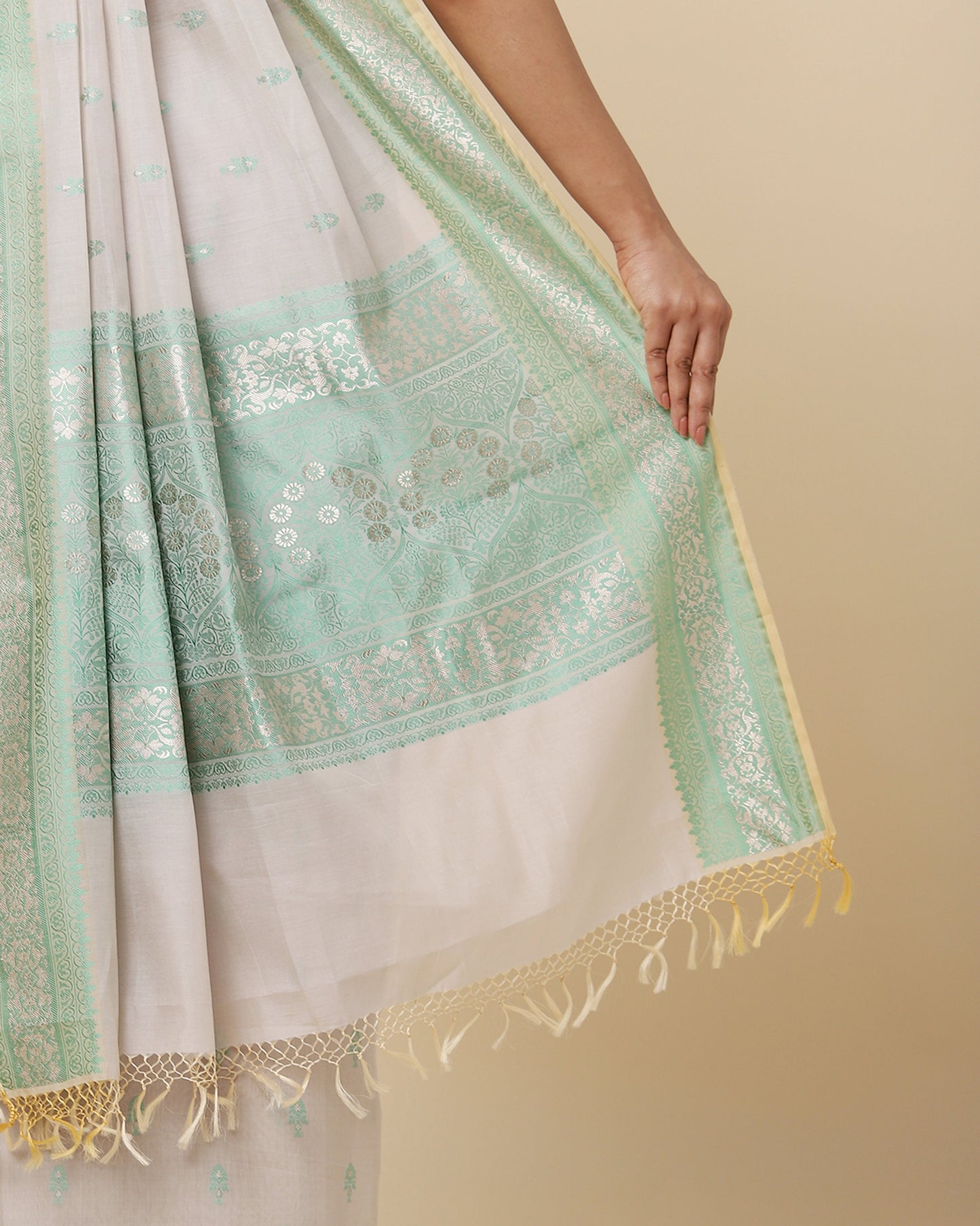 Rambagh Kadwa Silk Cotton Saree