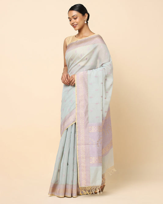 Rambagh Kadwa Silk Cotton Saree