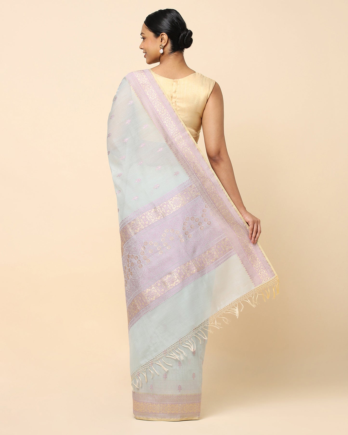 Rambagh Kadwa Silk Cotton Saree