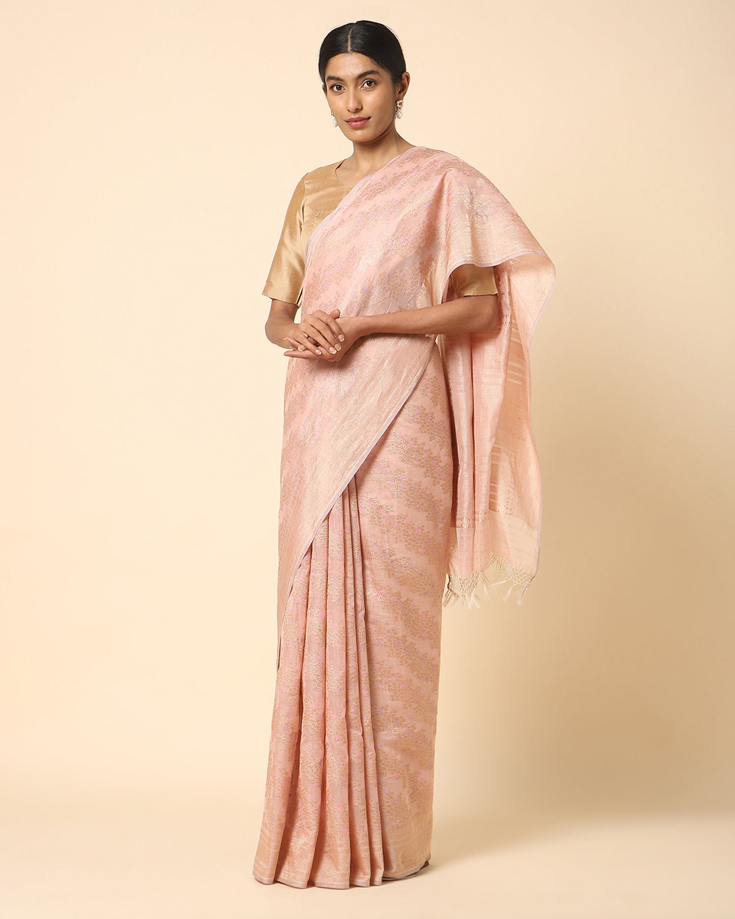 Baroda Kadwa Silk Cotton Saree