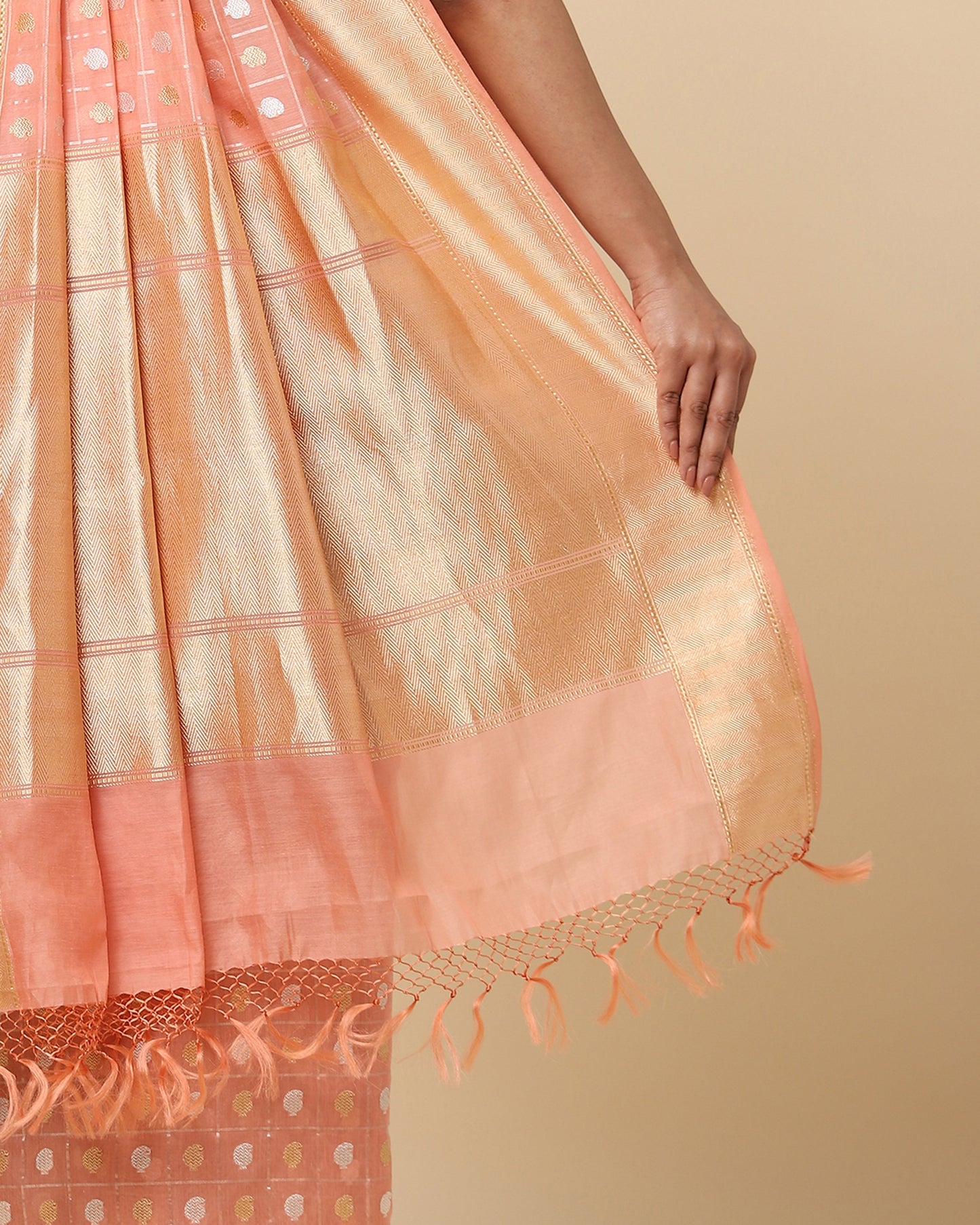 Daamini Kadwa Silk Cotton Saree