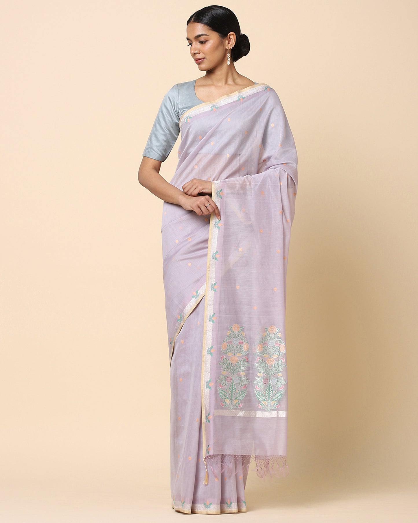 Prajakta Kadwa Silk Cotton Saree