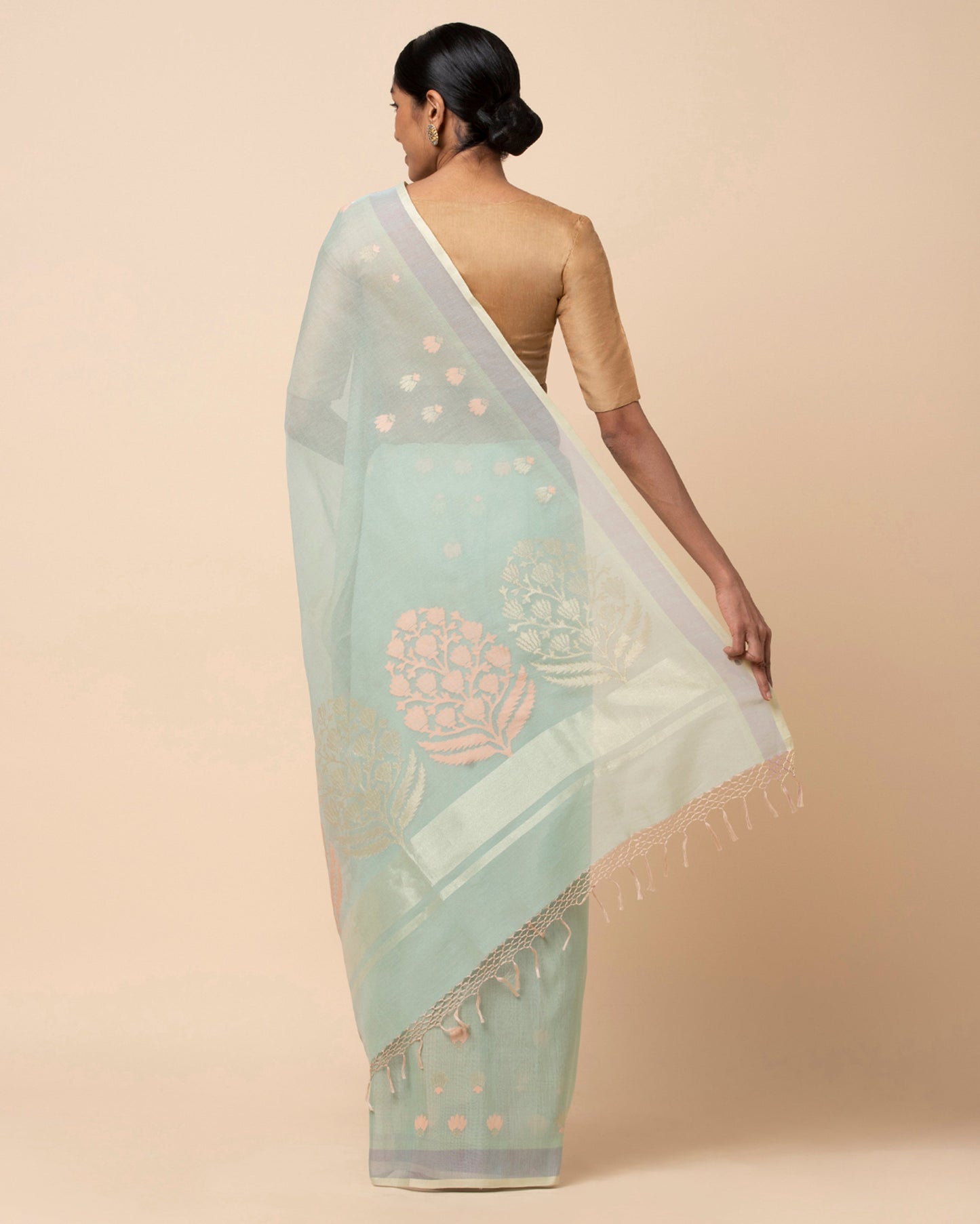 Ekaja Jamdani Cotton Saree