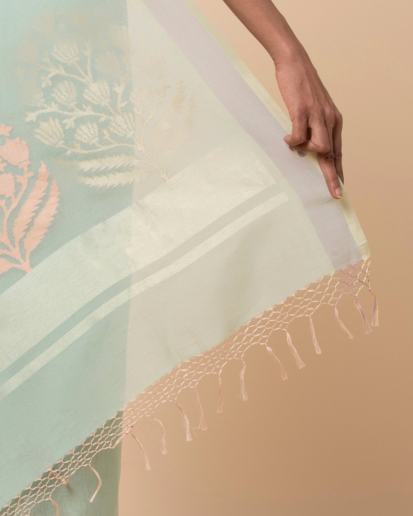 Ekaja Jamdani Cotton Saree