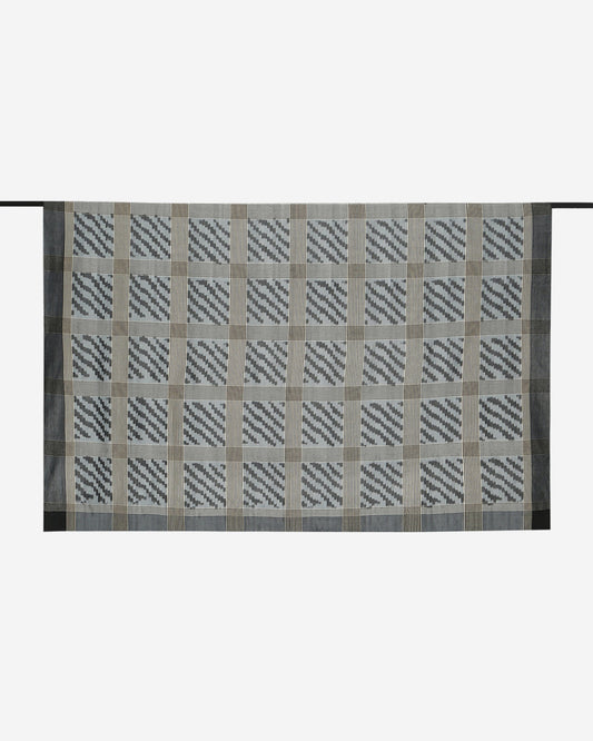 Avisa Warp Ikat Cotton Bed Cover