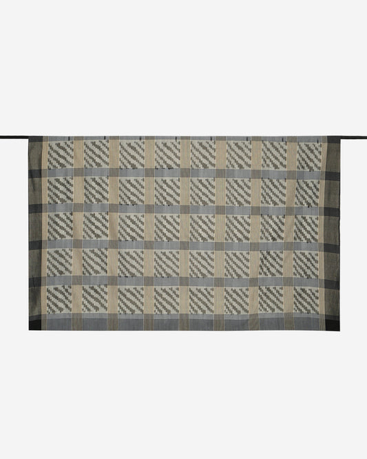 Avisa Warp Ikat Cotton Bed Cover