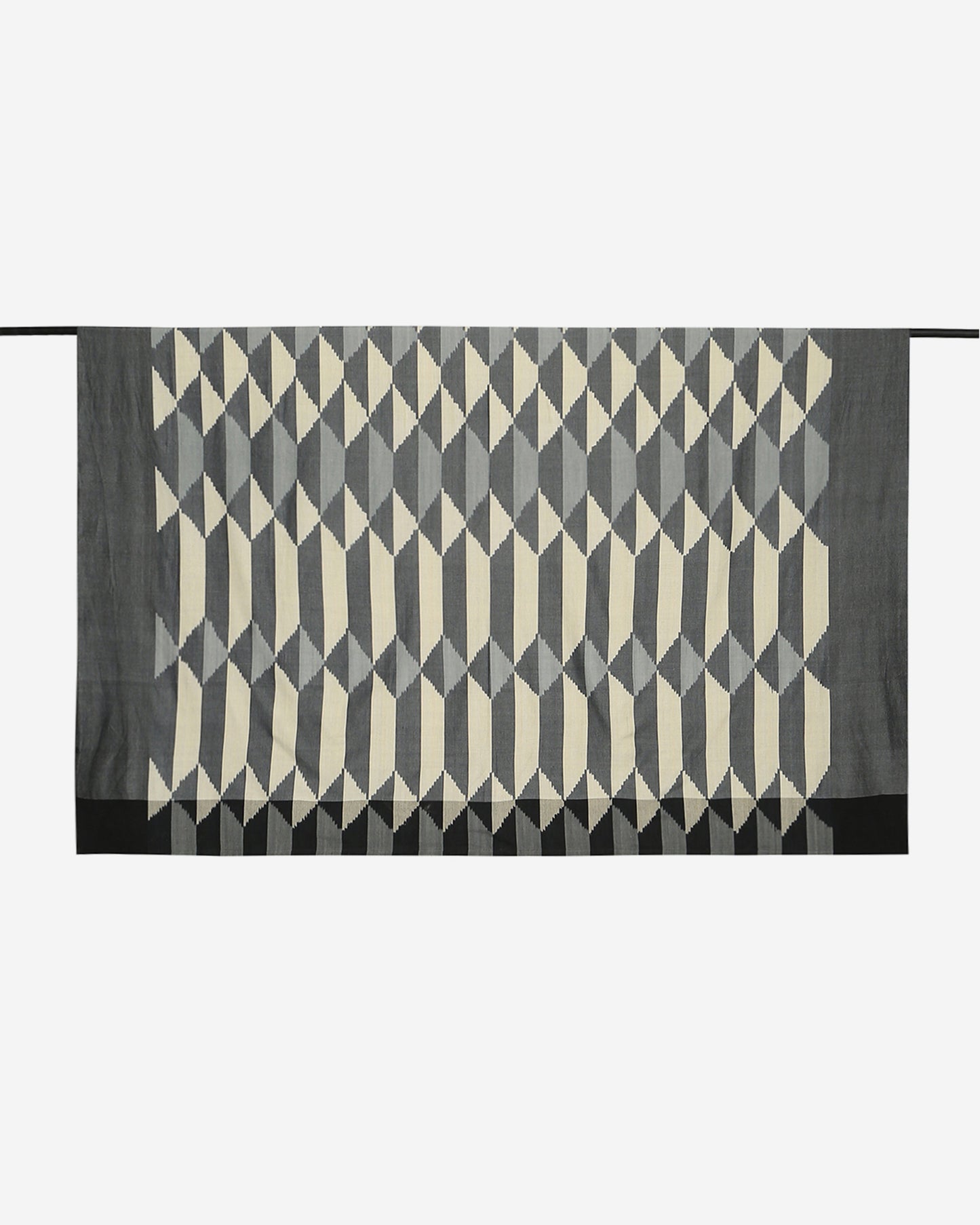 Nisha Warp Ikat Cotton Bed Cover
