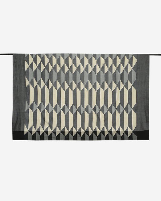 Nisha Warp Ikat Cotton Bed Cover