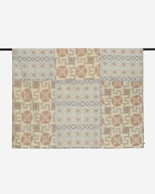 Coco Delma Weft Ikat Cotton Bed Cover