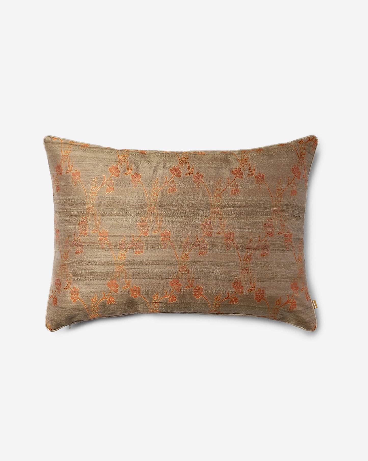 Chintzy Satin Brocade Silk Cushion Cover