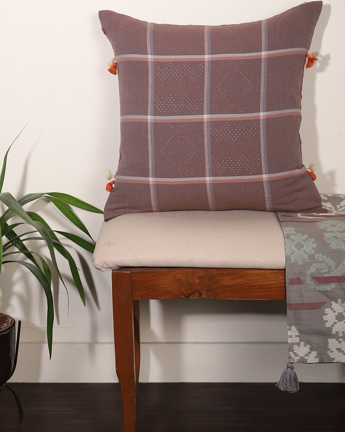 Santos Tangalia Cotton Cushion Cover