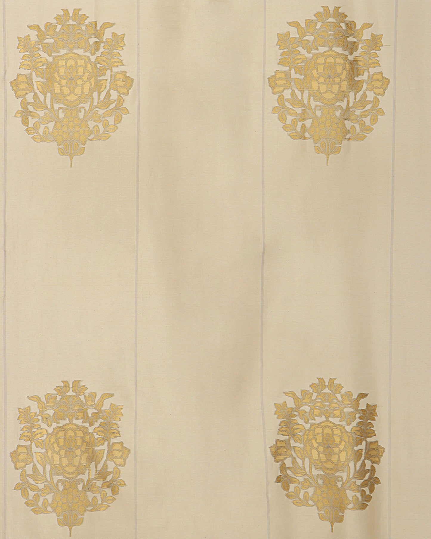 Palar Cutwork Silk Cotton Curtain