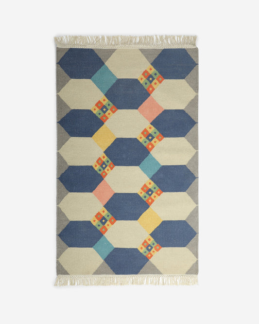 Pondicherry Panja Cotton Rug