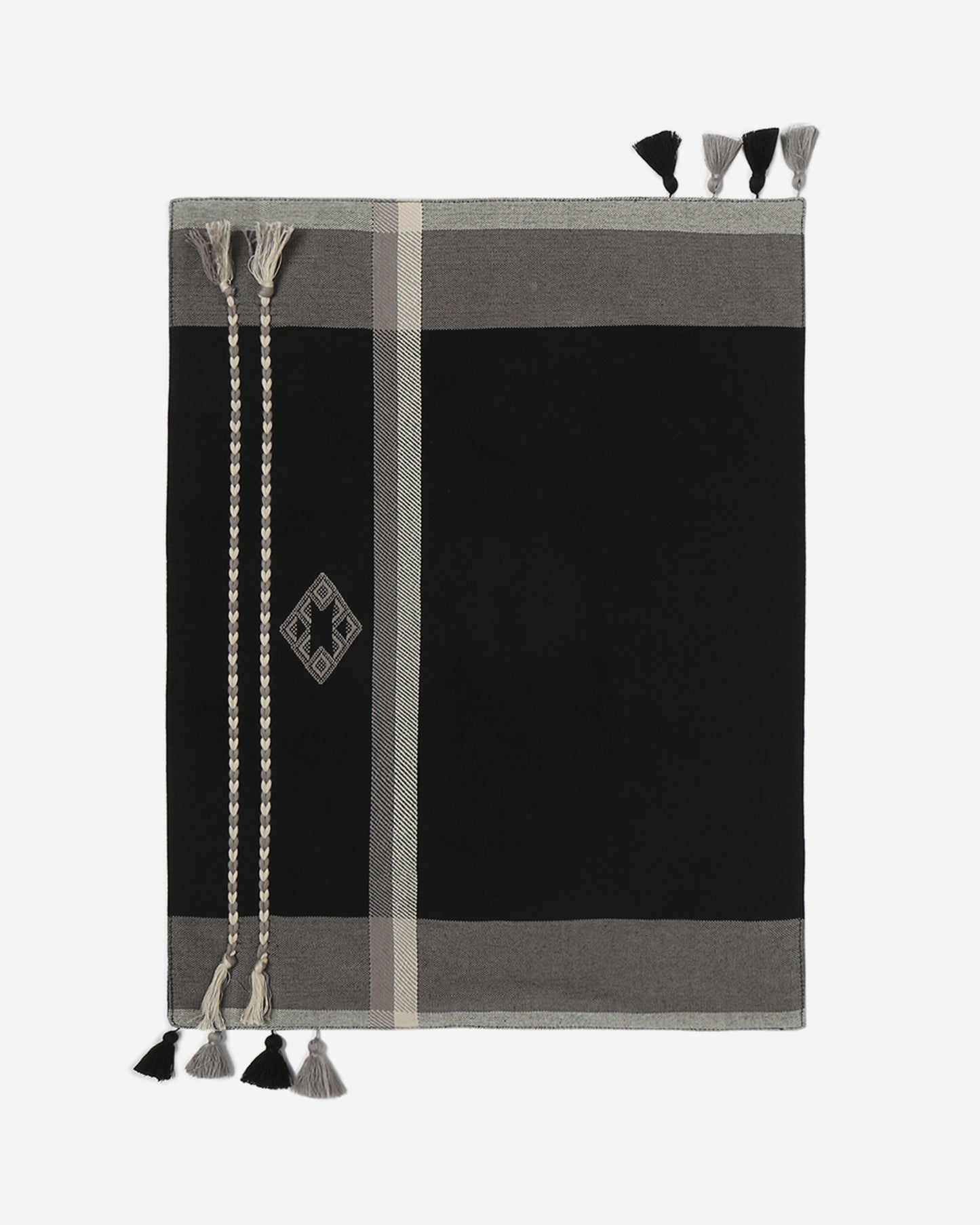 Megha Extra Weft Cotton Table Mats | Set of 6