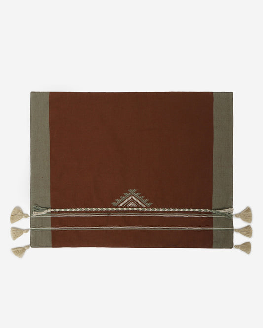 Eldora Extra Weft Cotton Table Mats | Set of 6