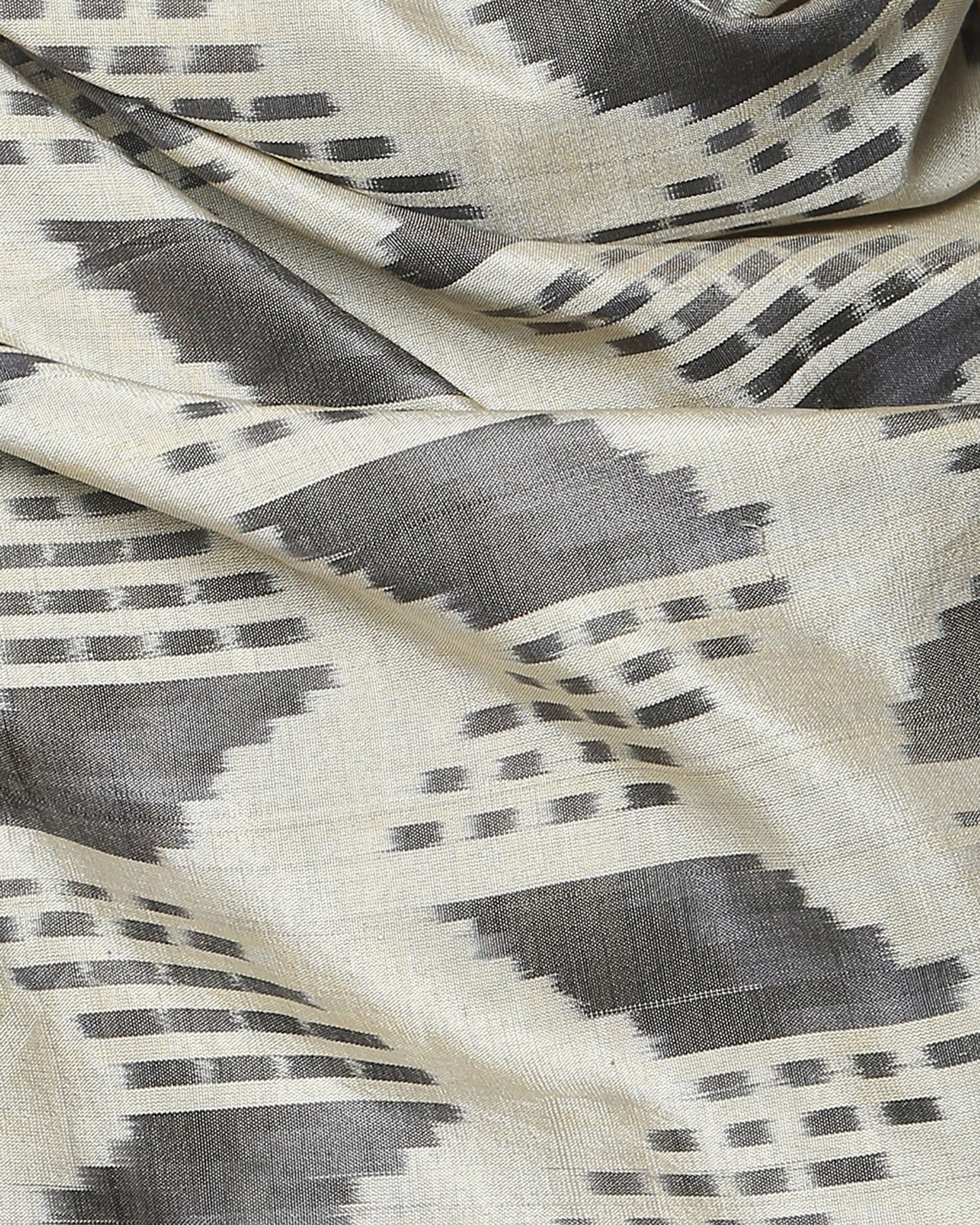Nirja Warp Ikat Silk Cotton Stole