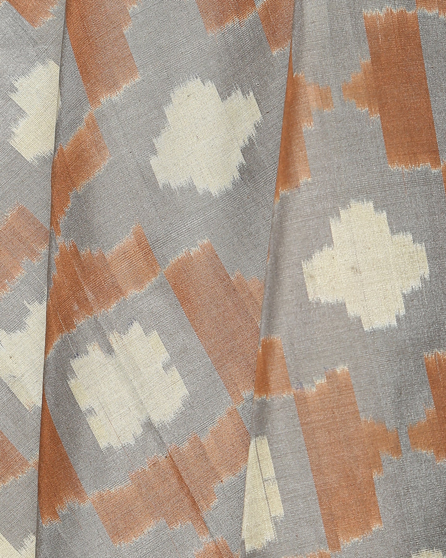 Nuria Warp Ikat Silk Cotton Stole