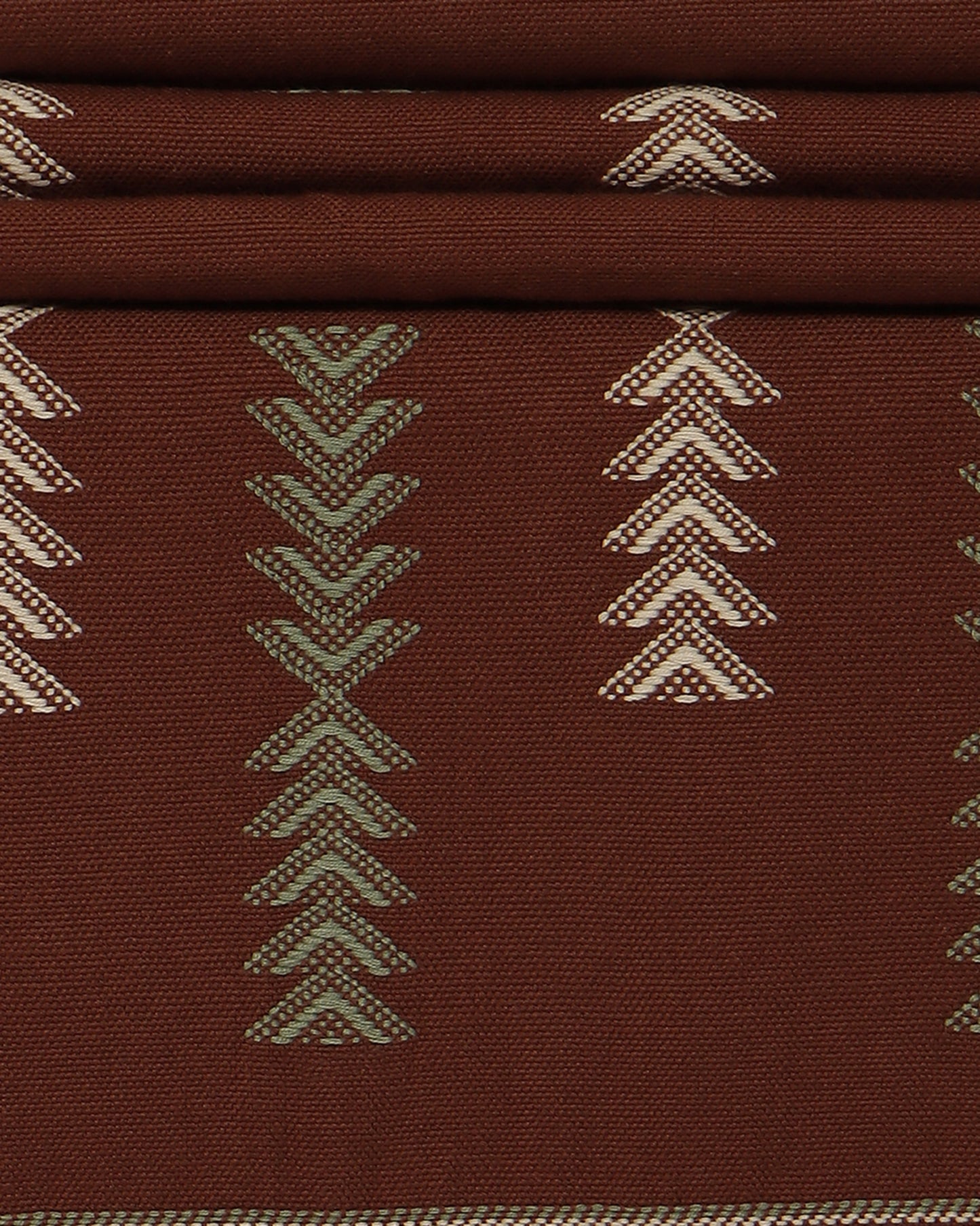 Alba Extra Weft Cotton Table Runner