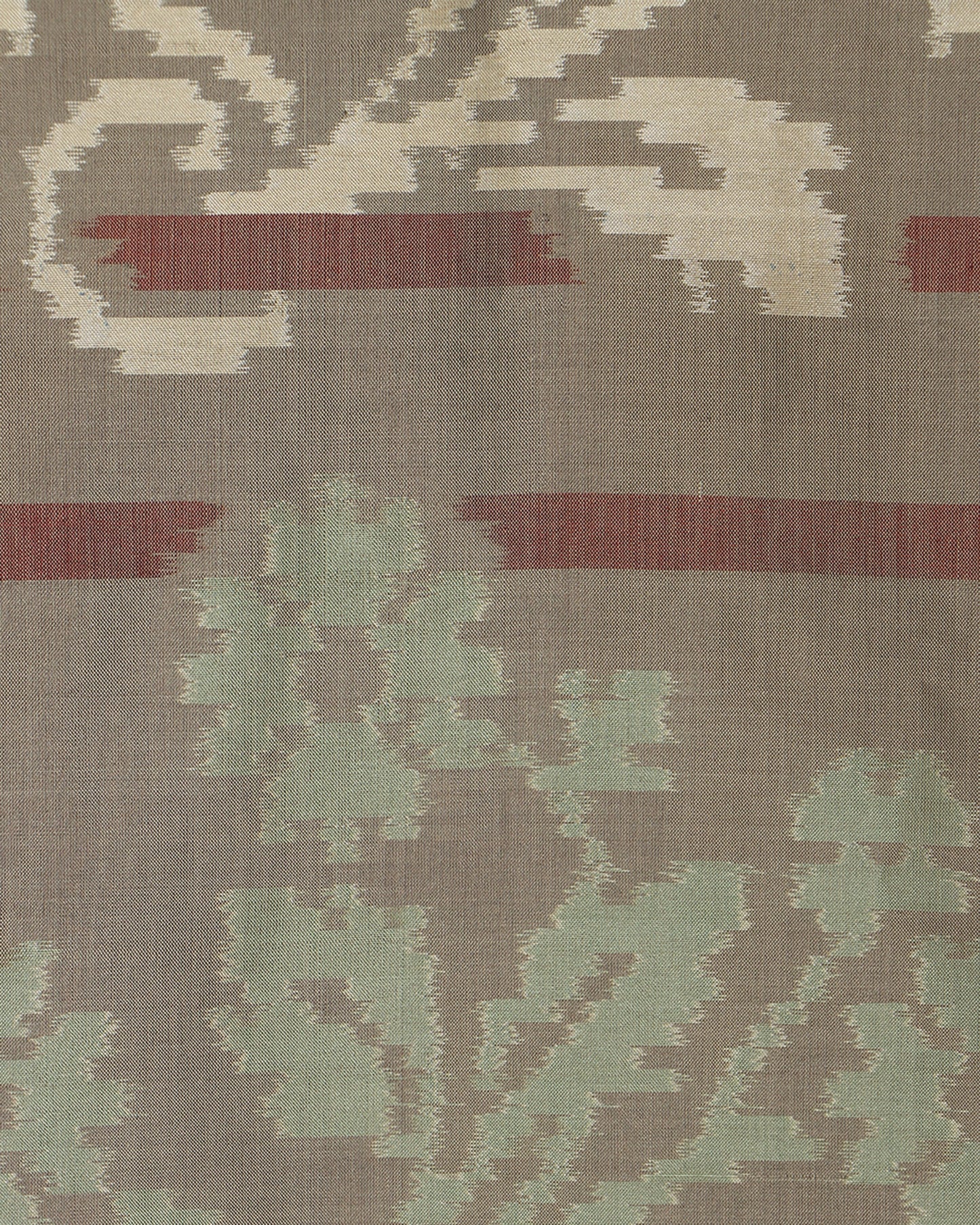 Tilda Weft Ikat Cotton Silk Table Runner