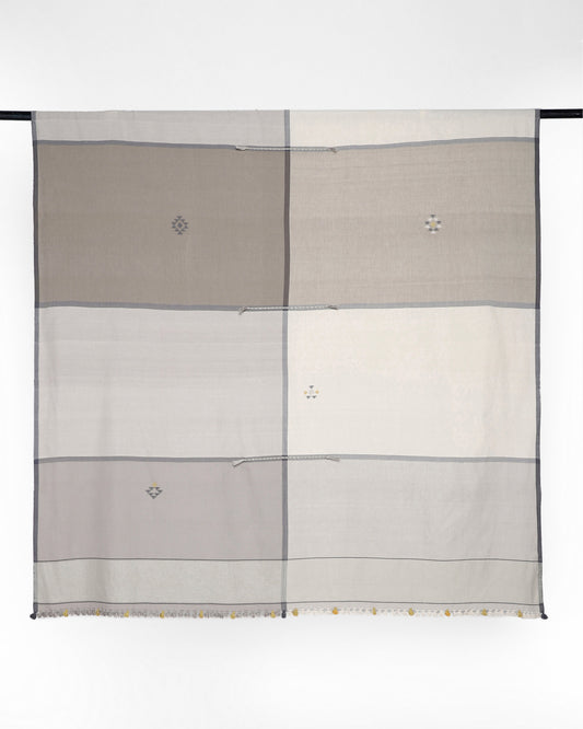 Azra Extra Weft Cotton Bed Cover