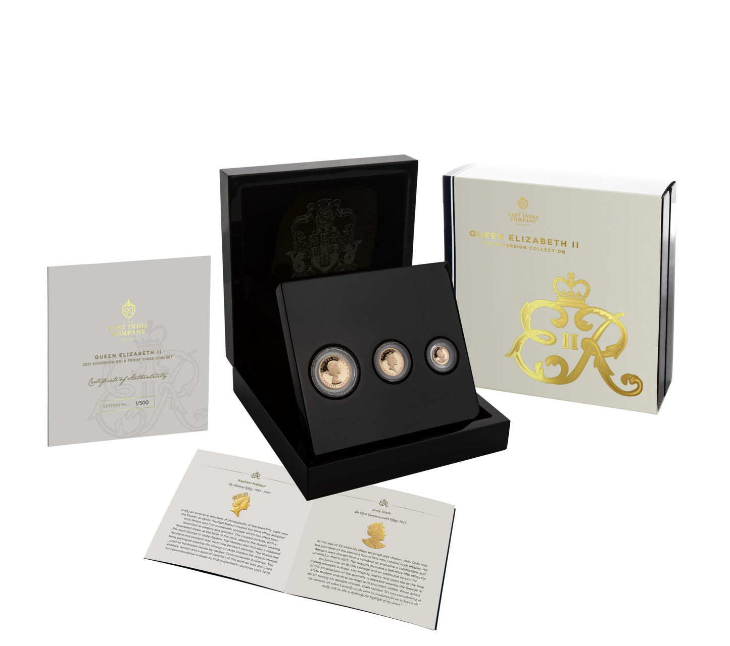 2021 Sovereign Gold Proof Three Coin Set