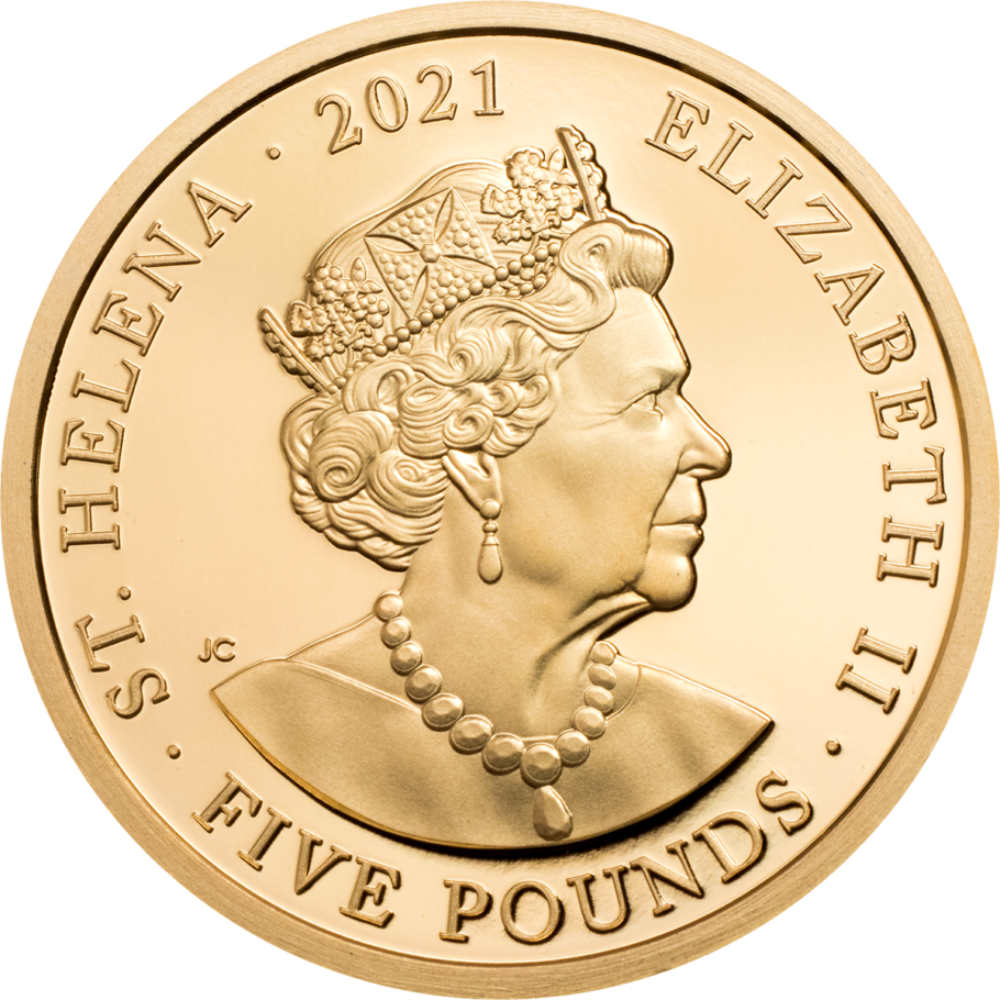2021 Napoleon 200th Anniversary 1/2g Gold Proof Coin