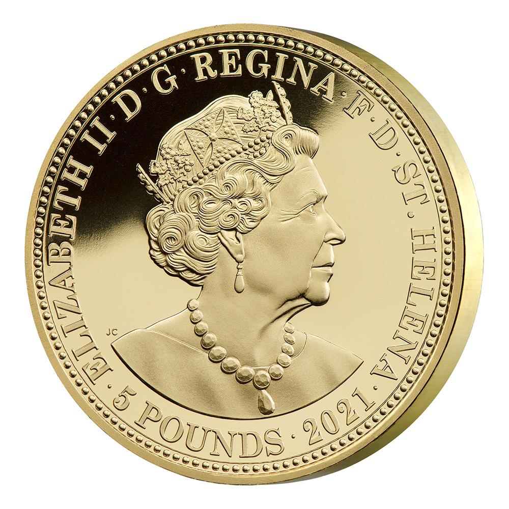 Masterpiece 2021 Three Graces Crown Pattern Gold Proof Coin