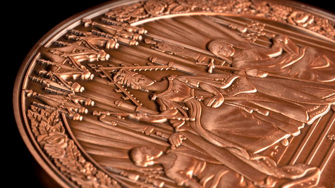 Queen Victoria Great Seals Bronze Medal