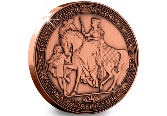Queen Victoria Great Seals Bronze Medal