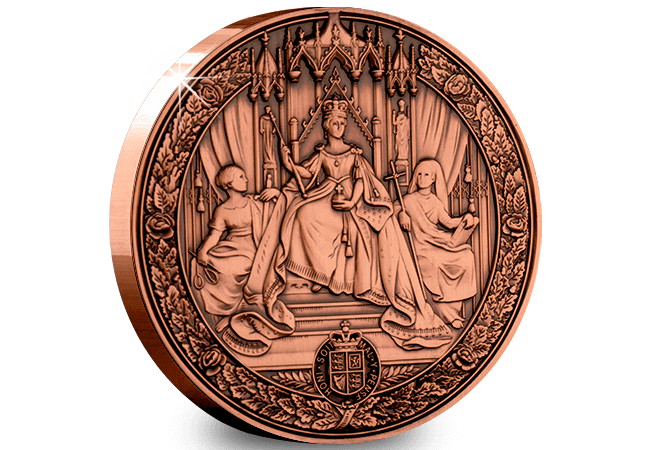 Queen Victoria Great Seals Bronze Medal