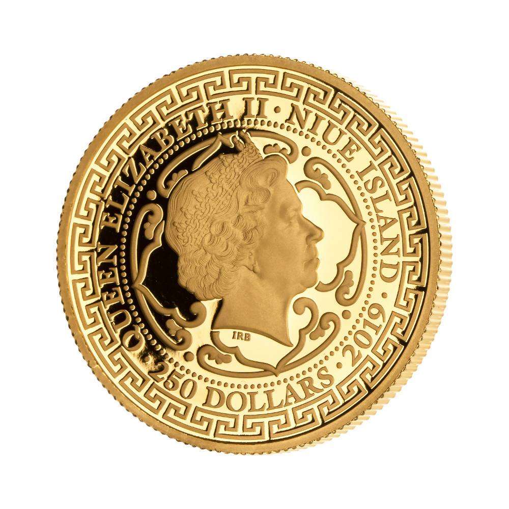 2019 Chinese Trade Dollar 1oz Gold Proof Coin