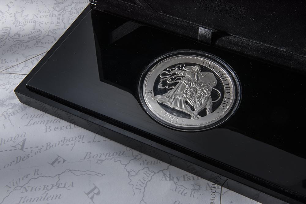 2021 Una & the Lion 1kg Silver Proof Kilo Coin - SOLD OUT